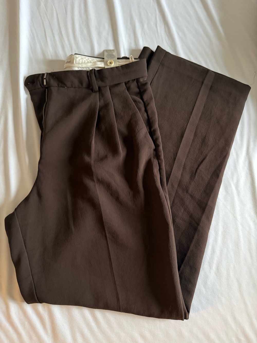Aritzia effortless pants - brown size 12